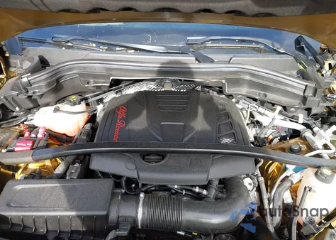 2022 Alfa Romeo Stelvio Veloce Ti Awd из США, поврежденный, VIN ZASPAKBNXN7D26328